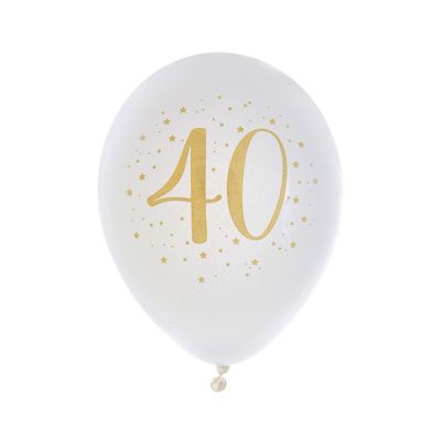 Ballonger Vit 40 år