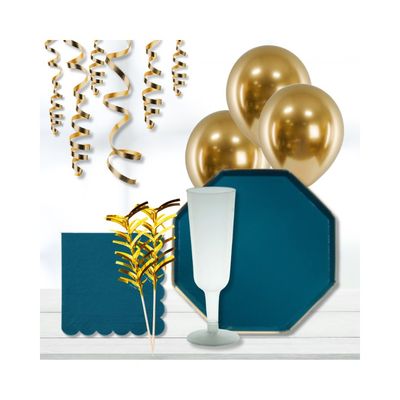Festpaket Turkos och Guld 6 pers