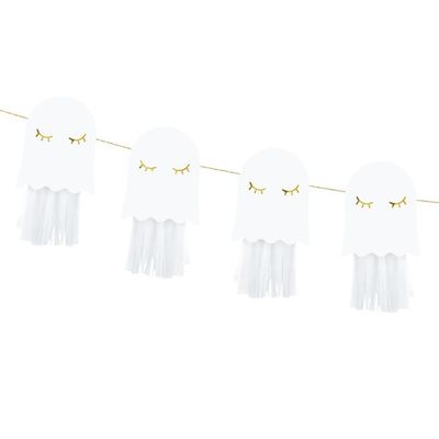 Pappersgirlang Spöken med Tassels