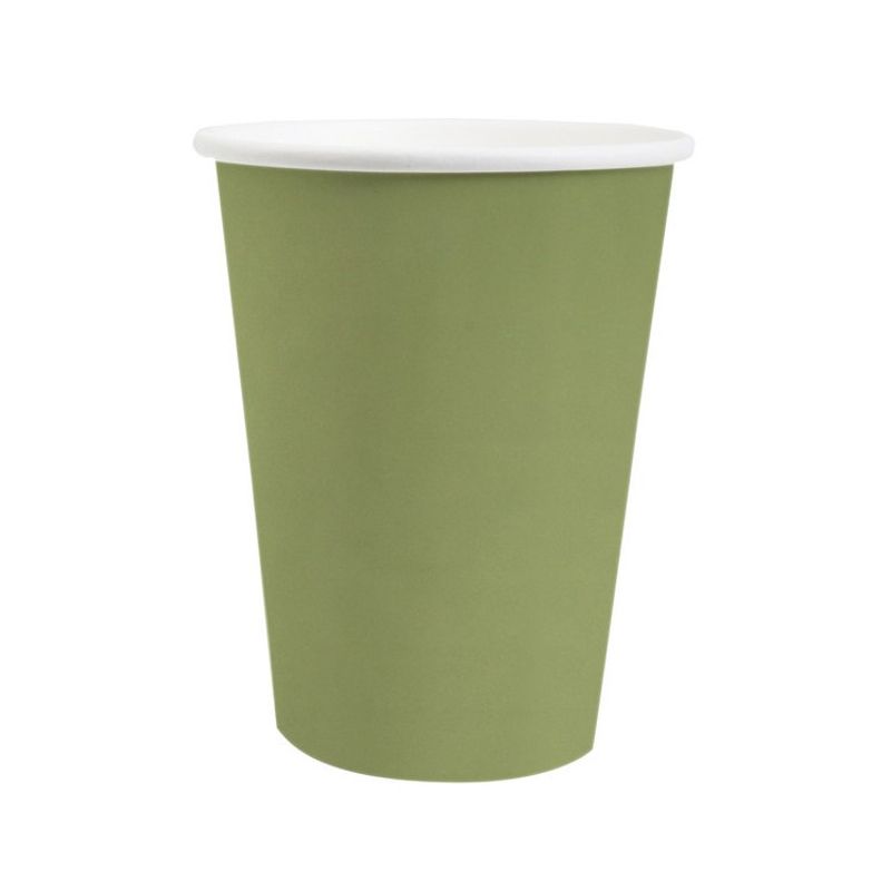 Pappersmuggar Olivgrön