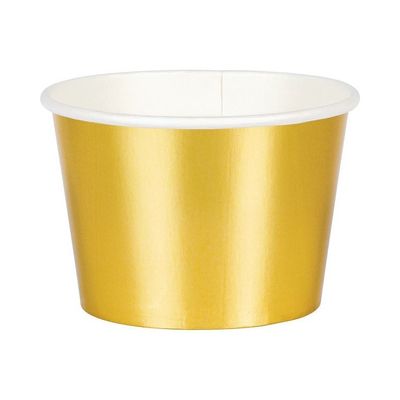 Glassbägare Guld