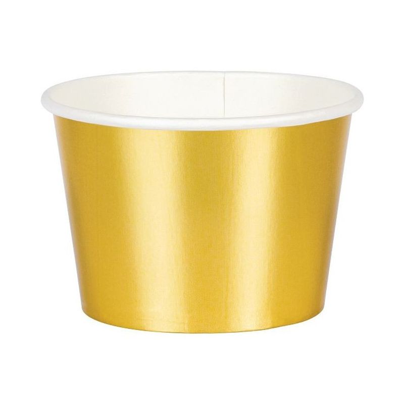 Glassbägare Guld