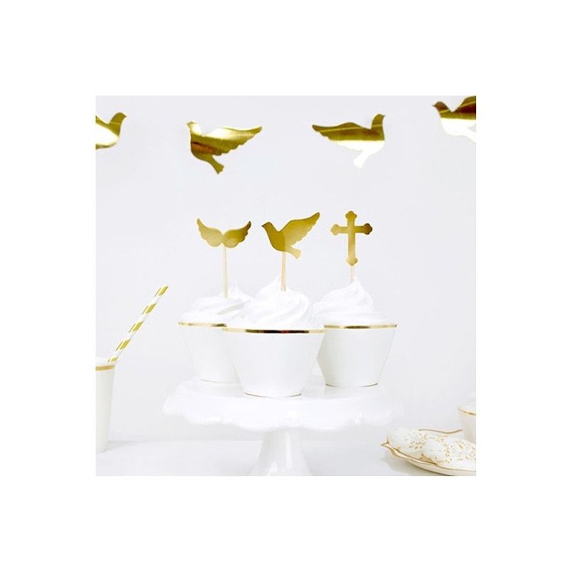 Cupcake Picks - Kors, Duva och Vingar