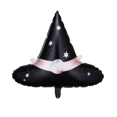 Ballongkit häxhatt rosa/silver