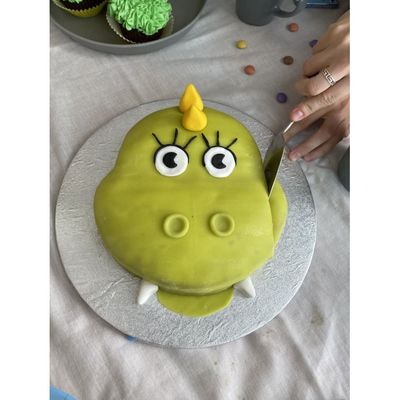 Sockerpasta, Sugarpaste Ljus limegrön