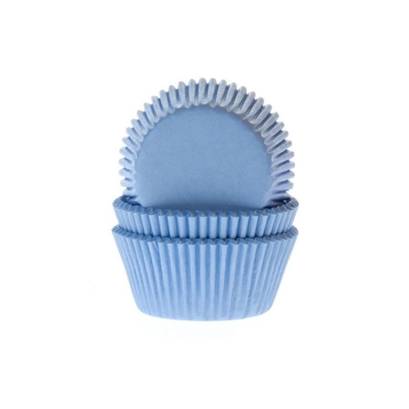 Muffinsformar Ljusblå Mini
