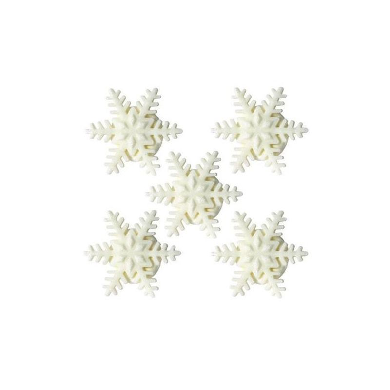 Sockerdekoration Snöflingor
