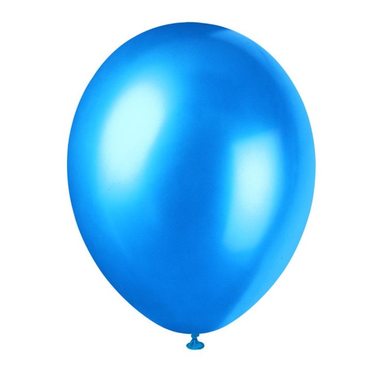 Ballonger Metallic Blå