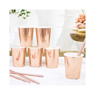 Pappersmuggar Roséguld