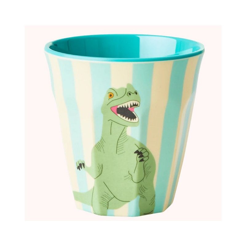 Rice Melaminmugg Medium Dino