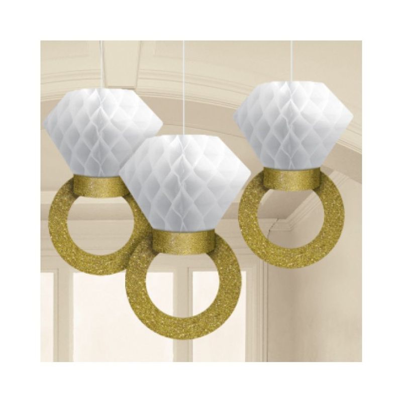 Honeycombs - Ringar, 3-pack