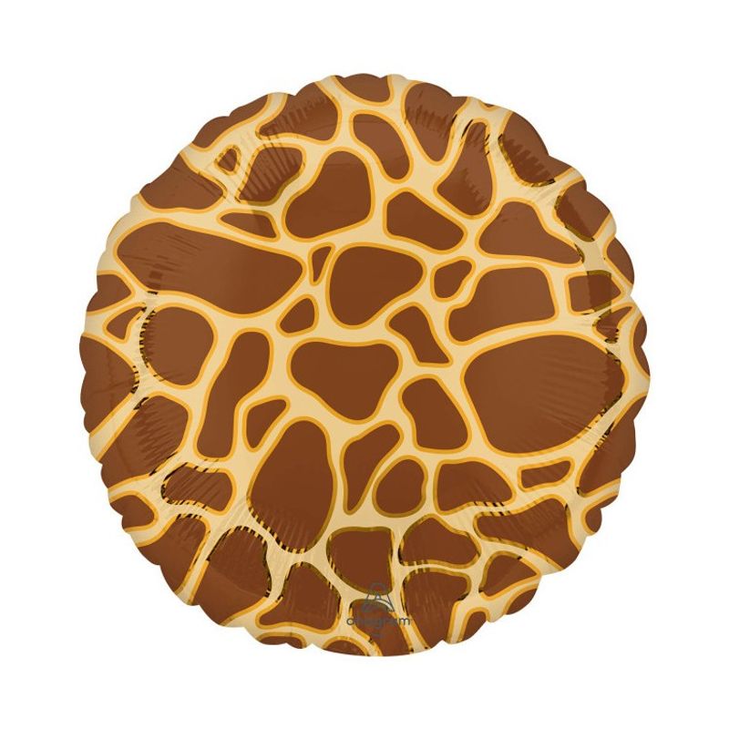 Folieballong Giraffmönster