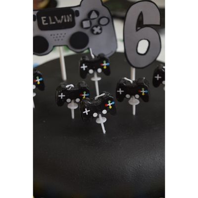 Tårtljus Gaming Party 5-pack
