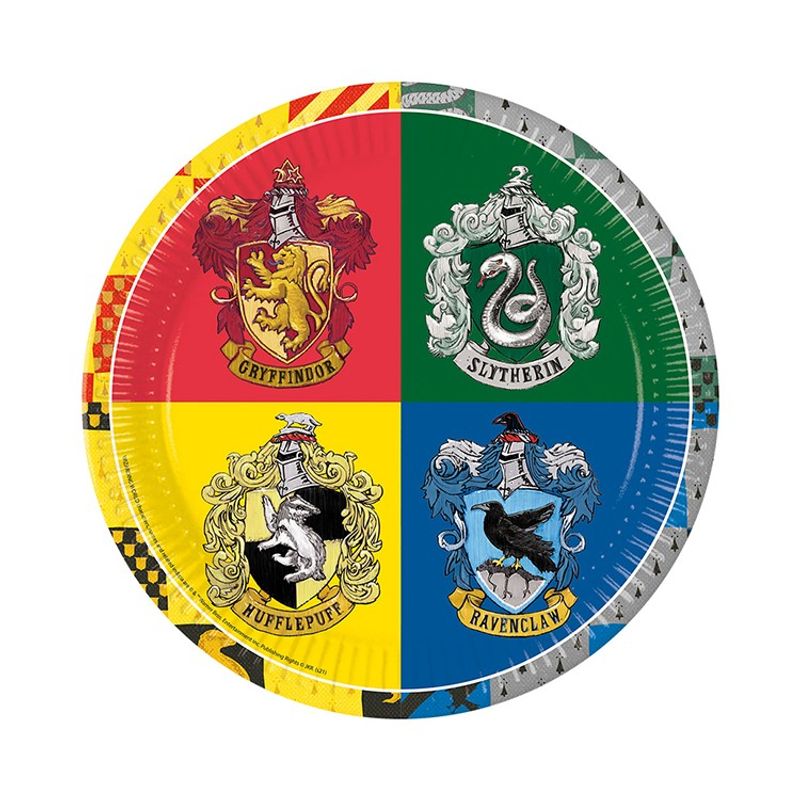Papperstallrikar Harry Potter 8-pack