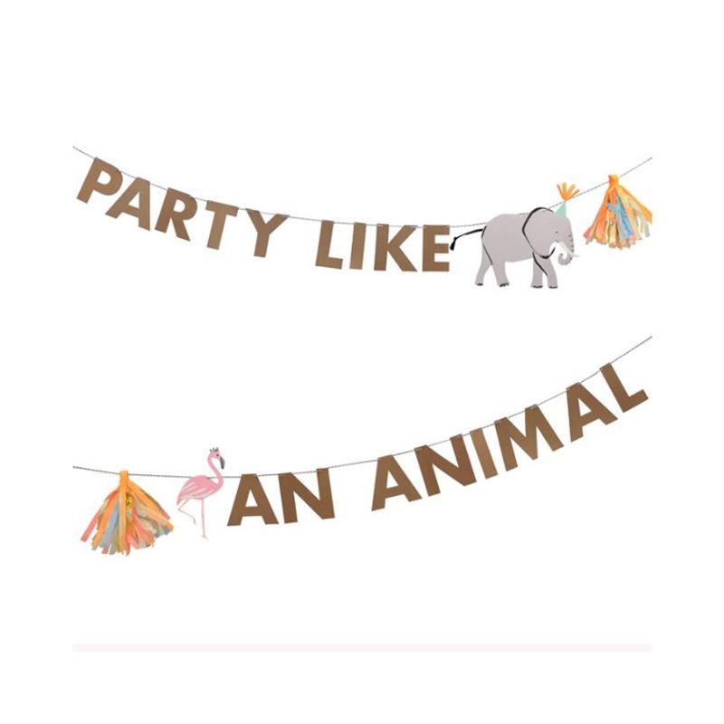 Girlang "Party Like An Animal" - Meri Meri