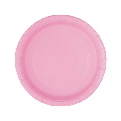 Papperstallrikar Rosa - 8 st