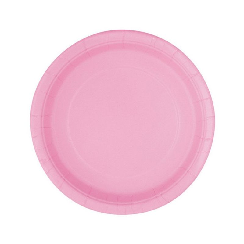 Papperstallrikar Rosa