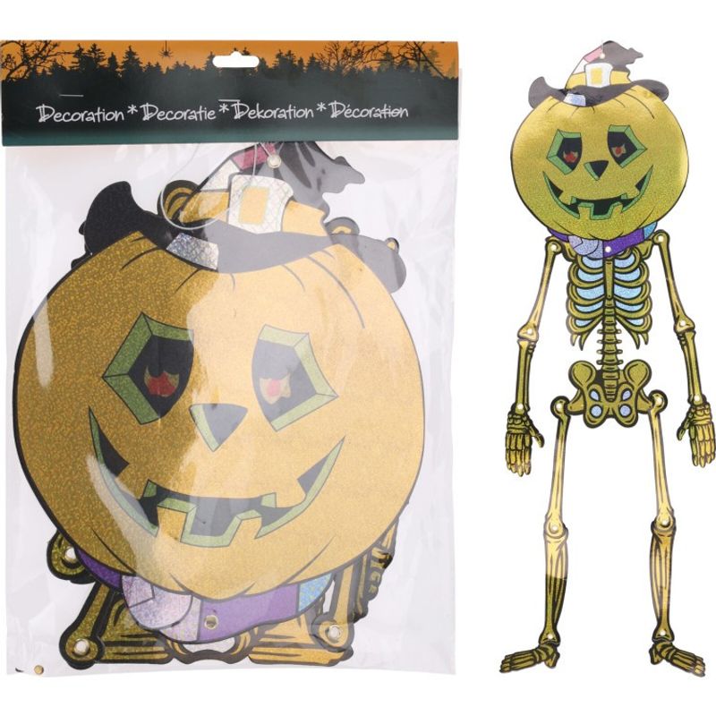 Halloweendekoration Papperspumpa