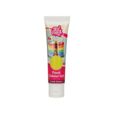 Geléfärg Limegrön