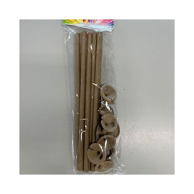 Ballongpinnar 10-pack Papper