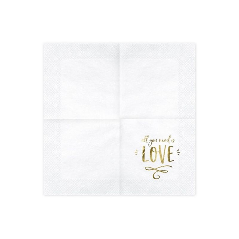 Servetter All you need is Love