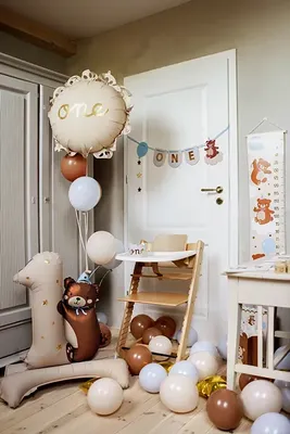 Foileballong med volang, "One"