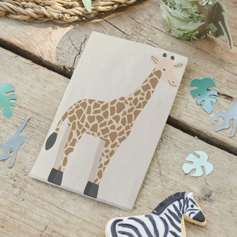 Servetter Giraff 16-pack Ekologiska