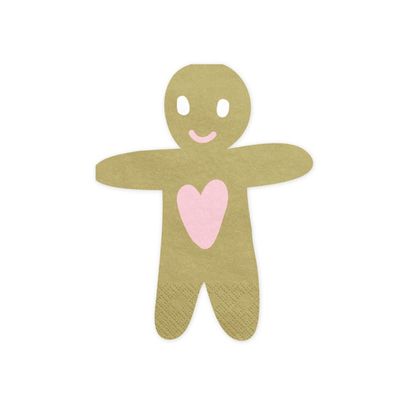 Julservetter Pepparkaksgubbe