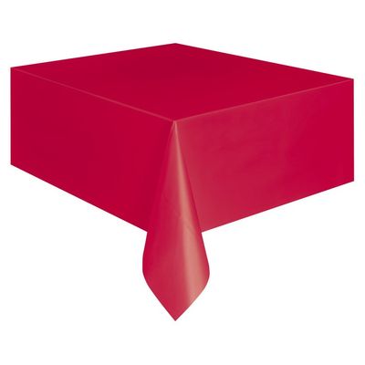Plastduk Röd