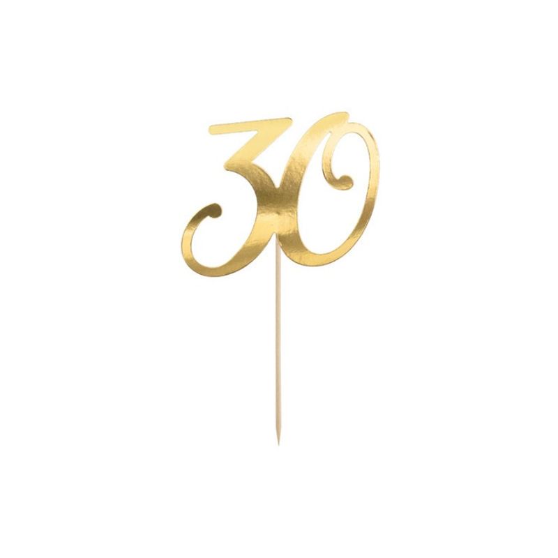 Tårtdekoration 30 år