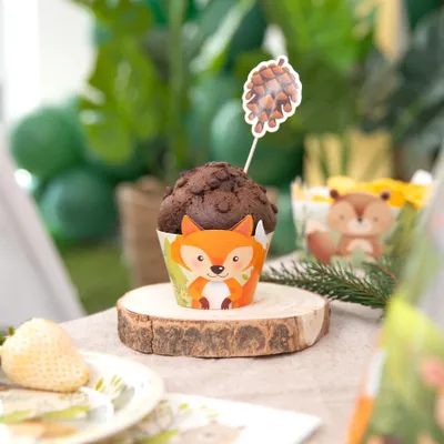 Muffinsformar Skogens Vänner, 6-pack
