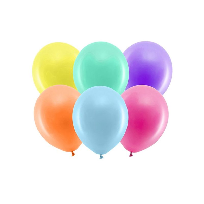 Ballongmix Rainbow 10 olika färger