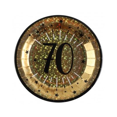 Papperstallrikar Sparkling 70 år