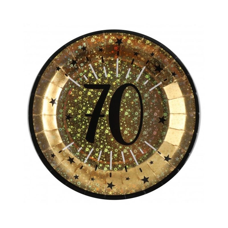 Papperstallrikar Sparkling 70 år