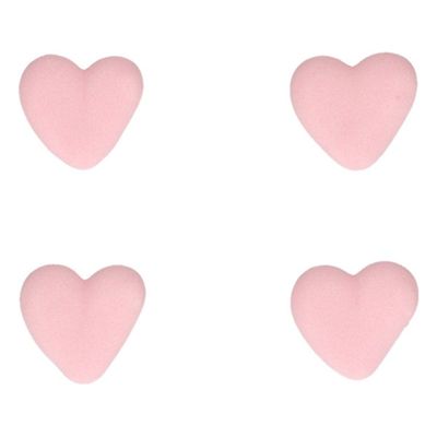 Sockerdekorationer Rosa Hjärtan