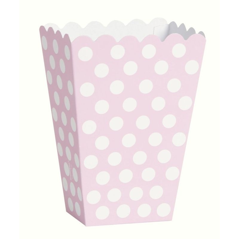 Godisbox Rosa Dots