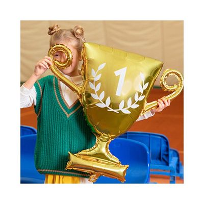 Folieballong Pokal