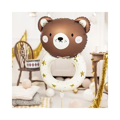 Folieballong Teddy Skallra