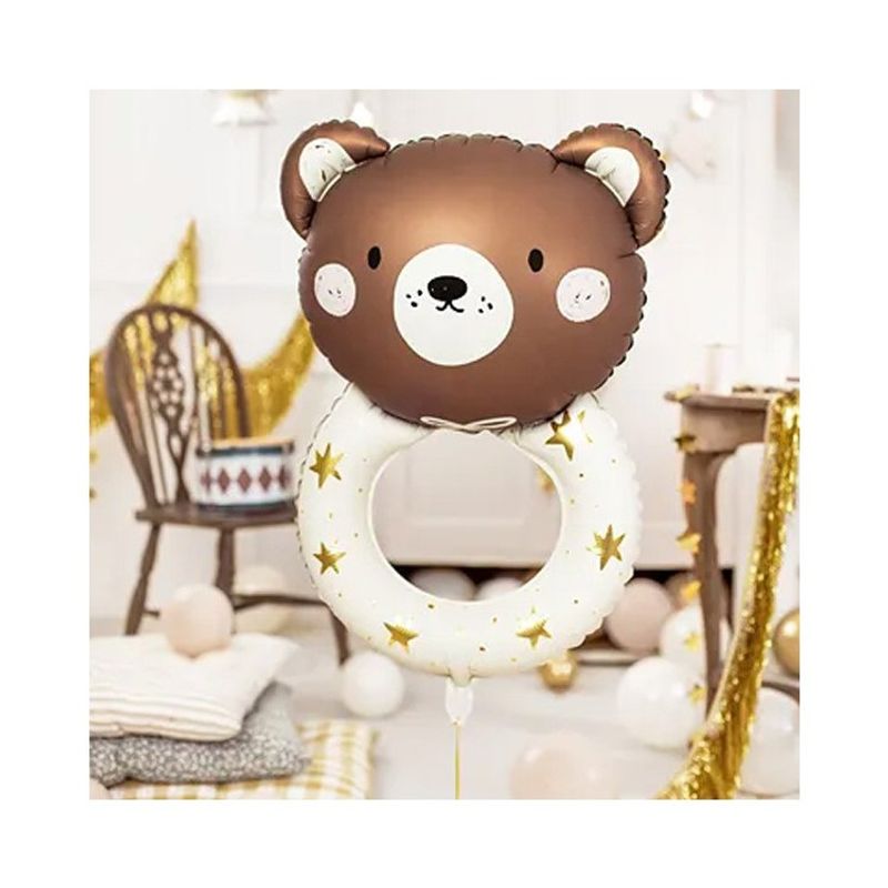 Folieballong Teddy Skallra