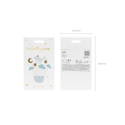 Cake Toppers Blåval