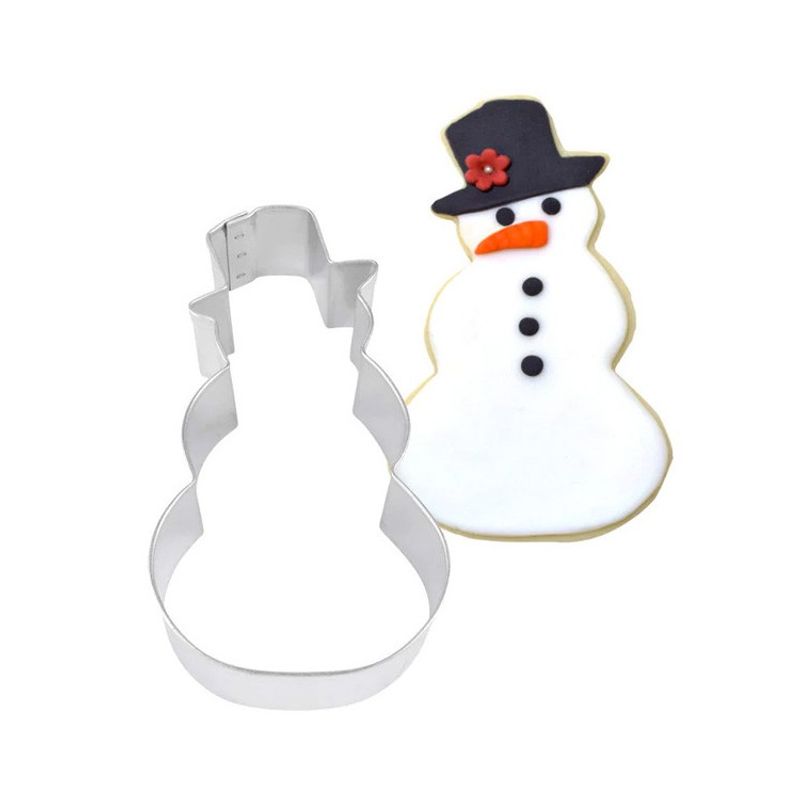 Kakform Snögubbe