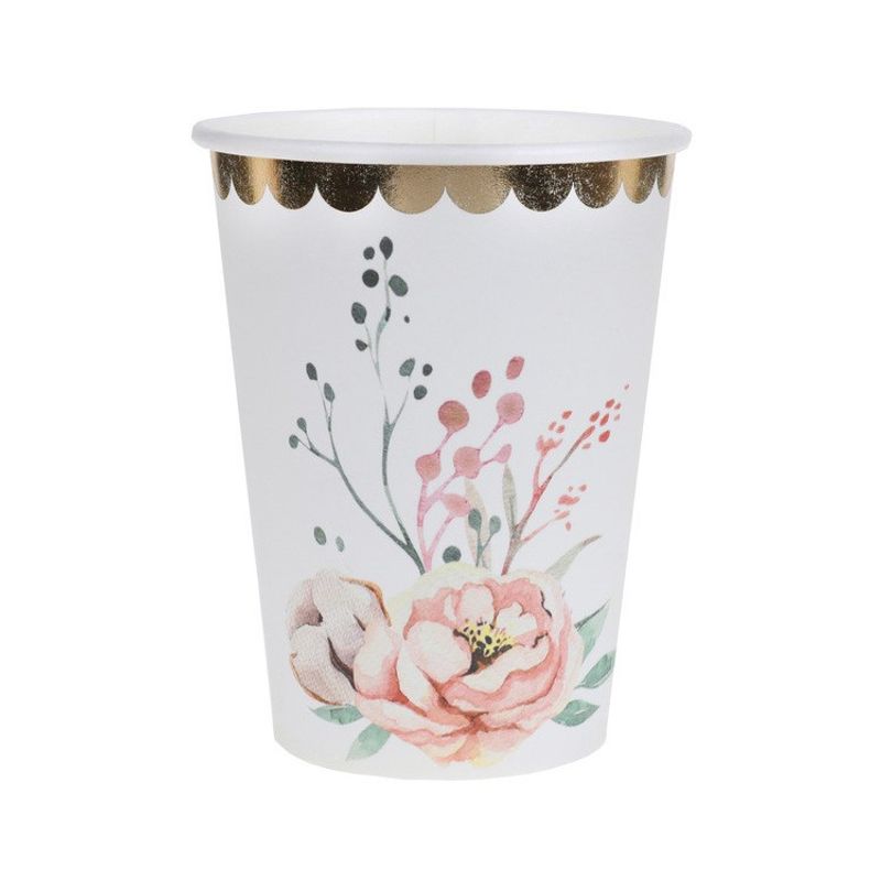 Pappersmuggar Blommor