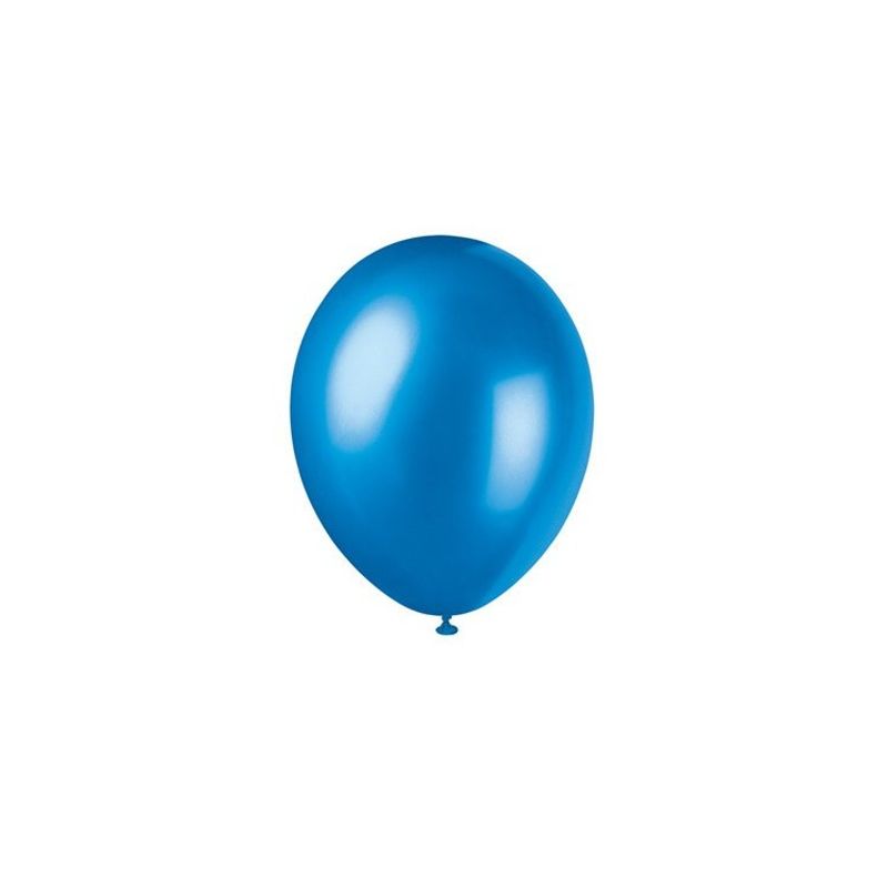 50 pack Blå metallic Ballonger