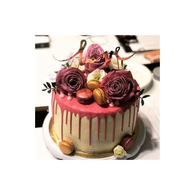 Cake Topper Love Guld