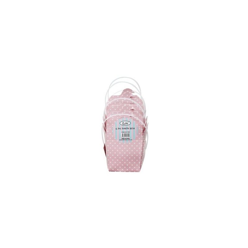 Godisbox Rosa Dots
