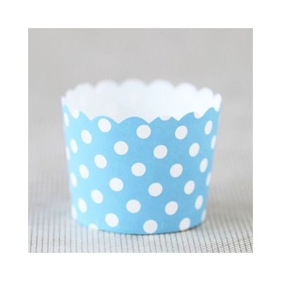 Muffinsformar, Snacksbägare Babyblå Dots