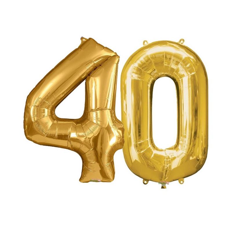 Ballongkit Guld 40 År