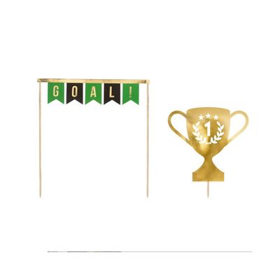 Tårtdekoration med Fotboll