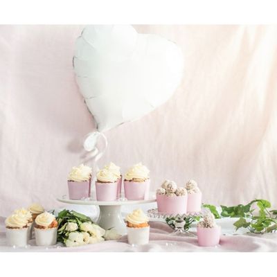 Muffinsformar, Snacksbägare Ljusrosa