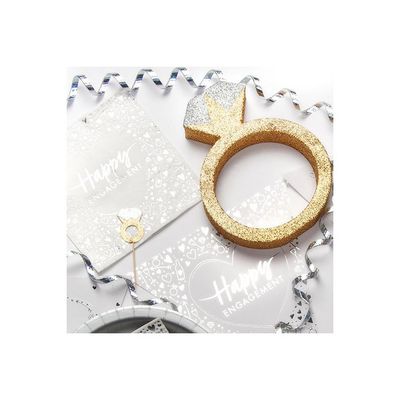 Bordsdekoration Diamantring